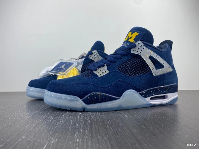 Rep TBK Jordan AJ4-1036660 Michigan 4 (PE) Retro Air 0720